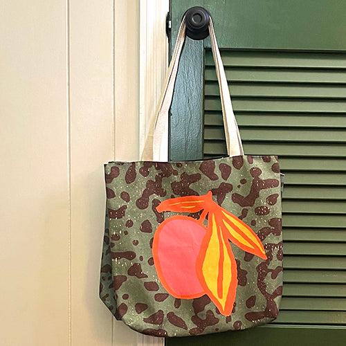 PEACHY FRESH TOTE