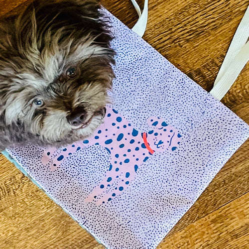 SPOTTED DOG TOTE