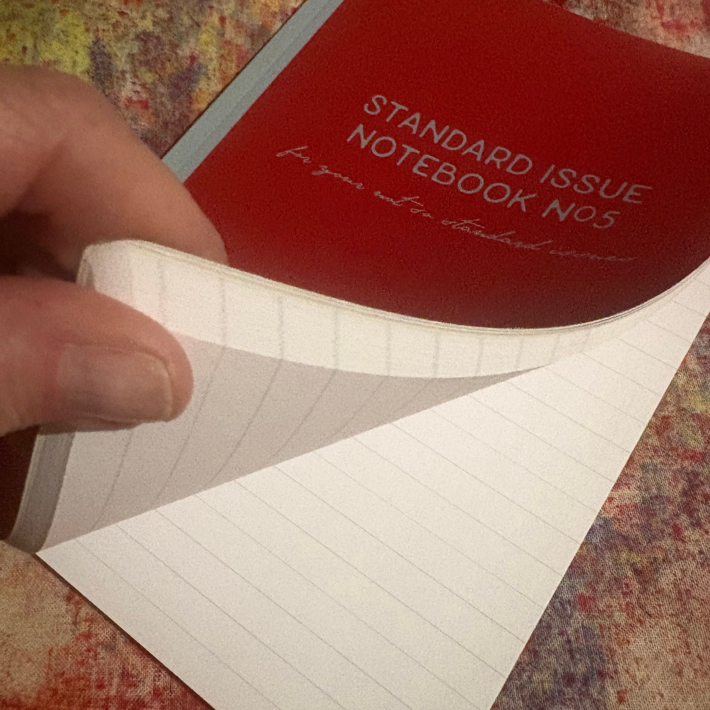 STANDARD ISSUE NOTEBOOK NO.5