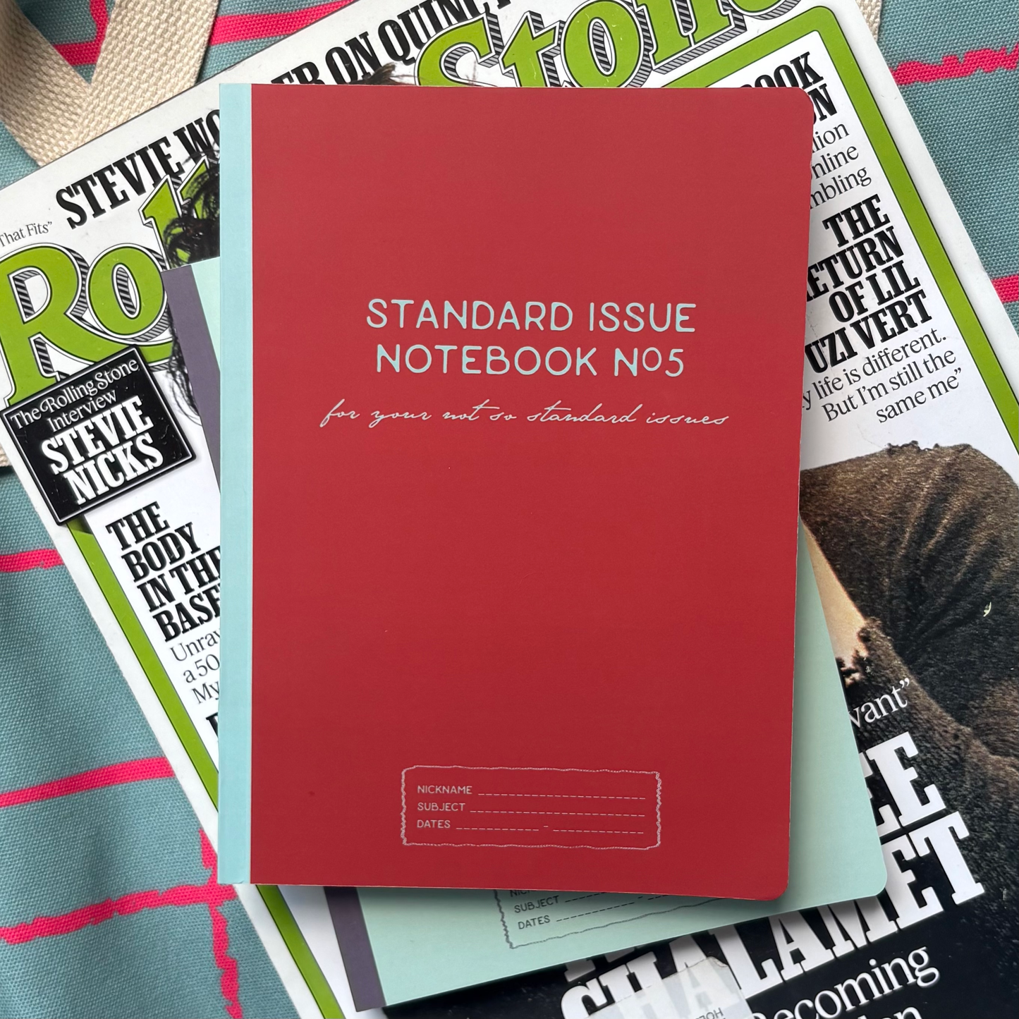 STANDARD ISSUE NOTEBOOK NO.5