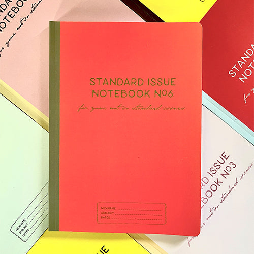 STANDARD ISSUE NOTEBOOK NO.6