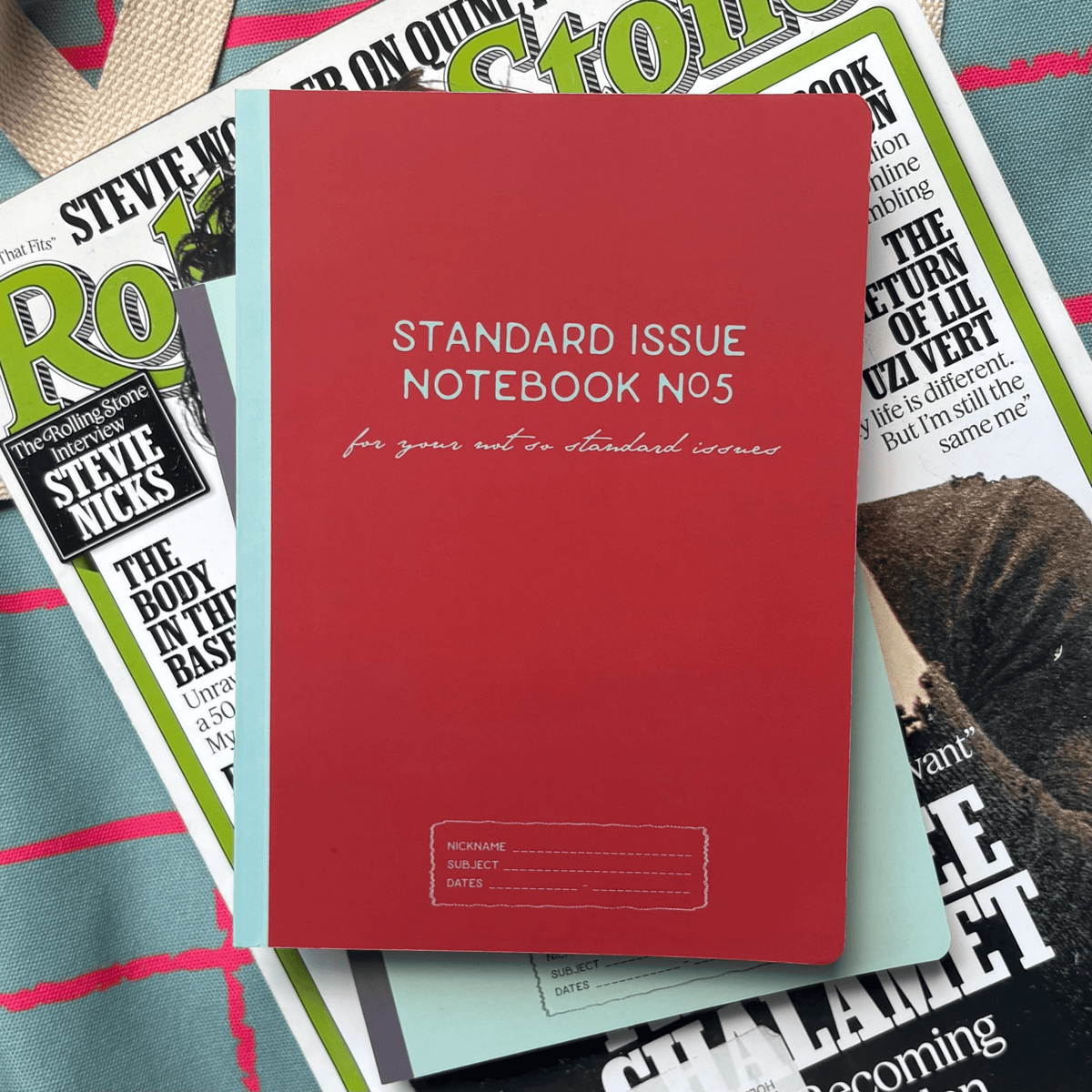 Issued Note Book STANDARD ISSUE NOTEBOOK NO.5 – le drop