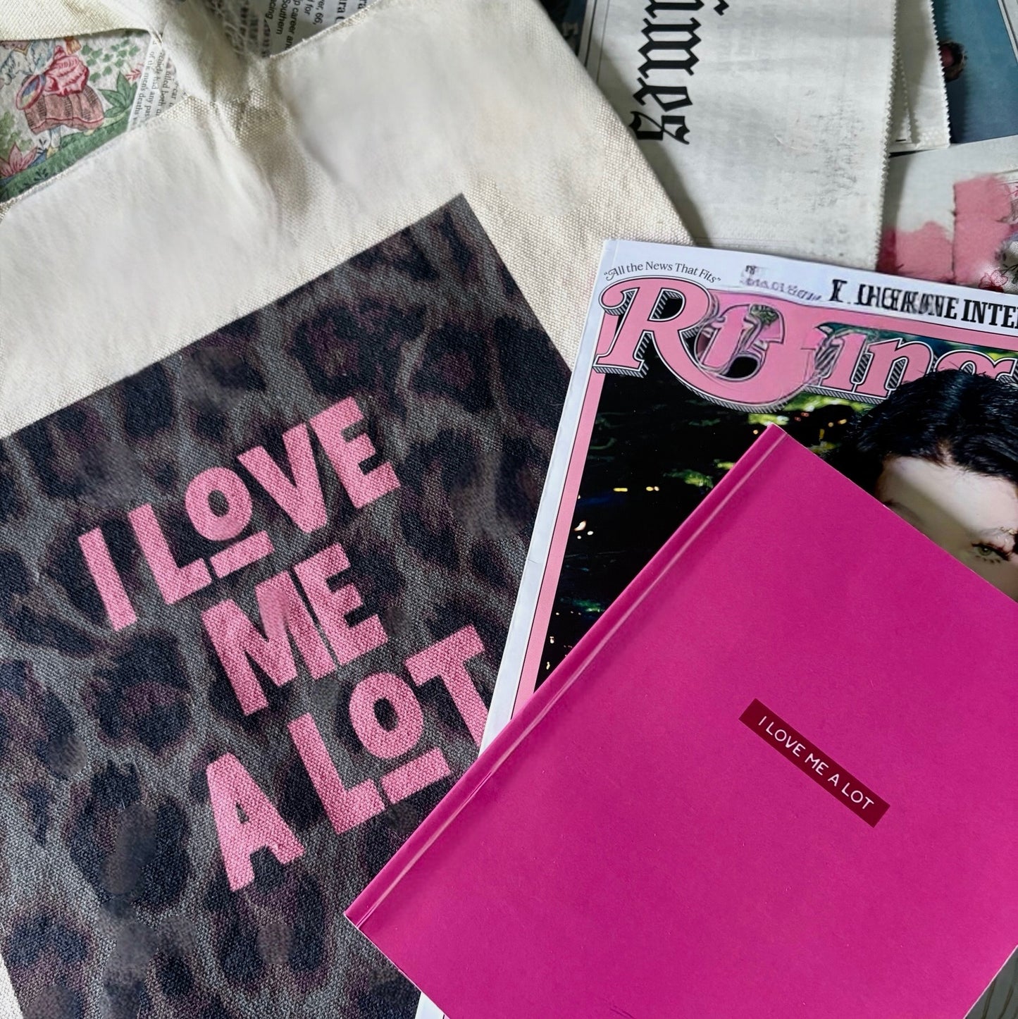 I LOVE ME A LOT TOTE - le drop