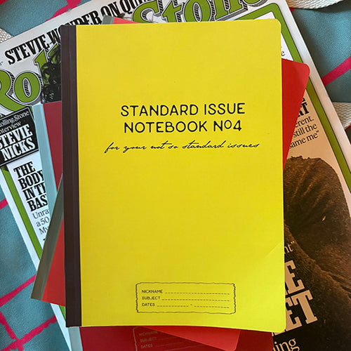 STANDARD ISSUE NOTEBOOK NO.4