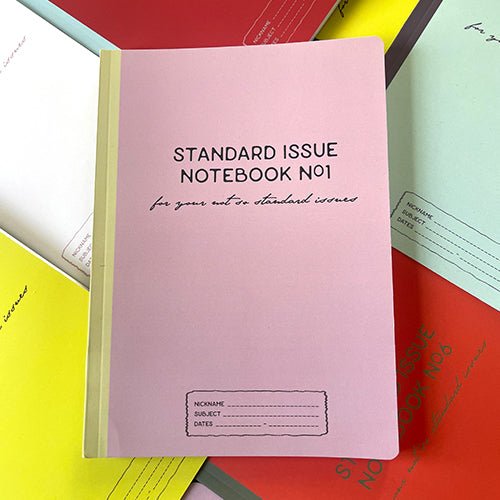 STANDARD ISSUE NOTEBOOK NO.1 – le drop